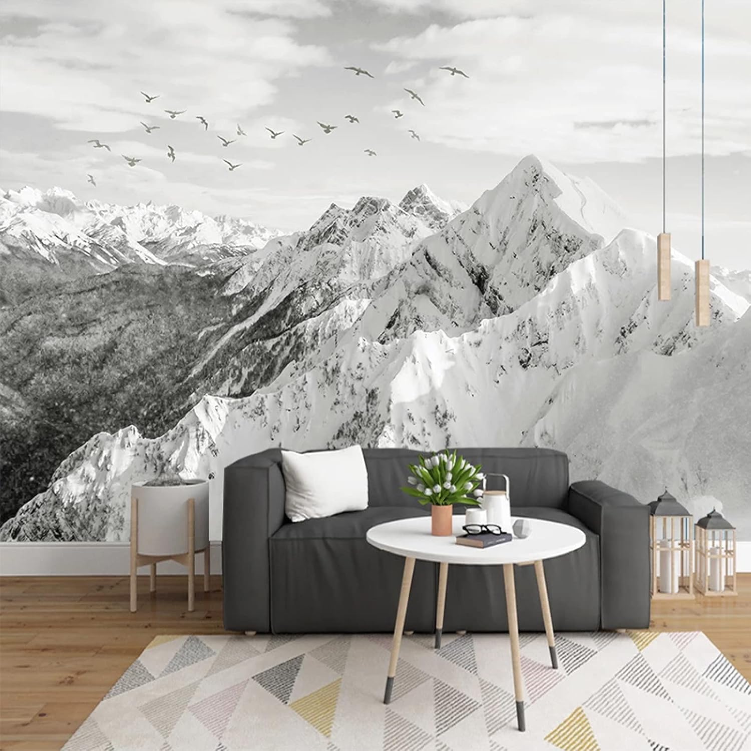 667f6c6fbd389155a13d91ce-black-white-snow-mountain-wall-mural-3d