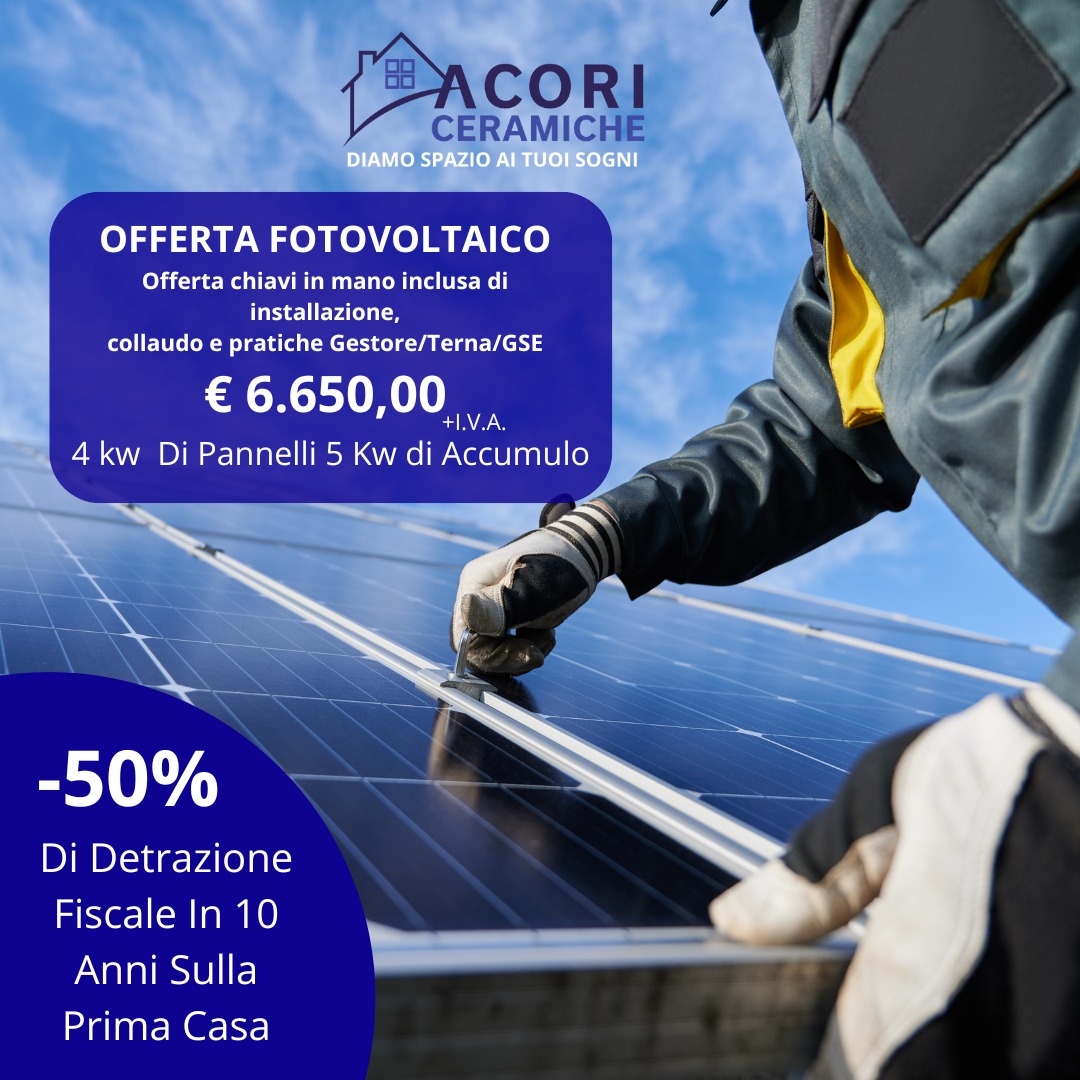 Offerta Fotovoltaico Roma